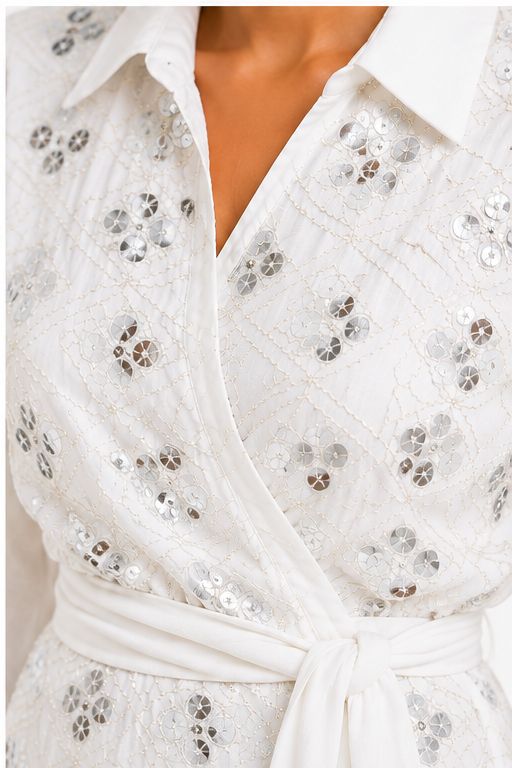 Celeste Wrap Shirt