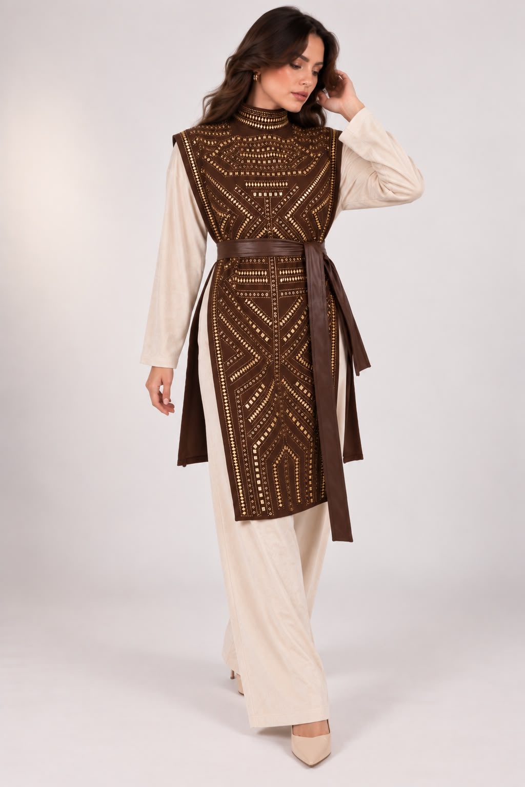 Nabila Poncho Brown