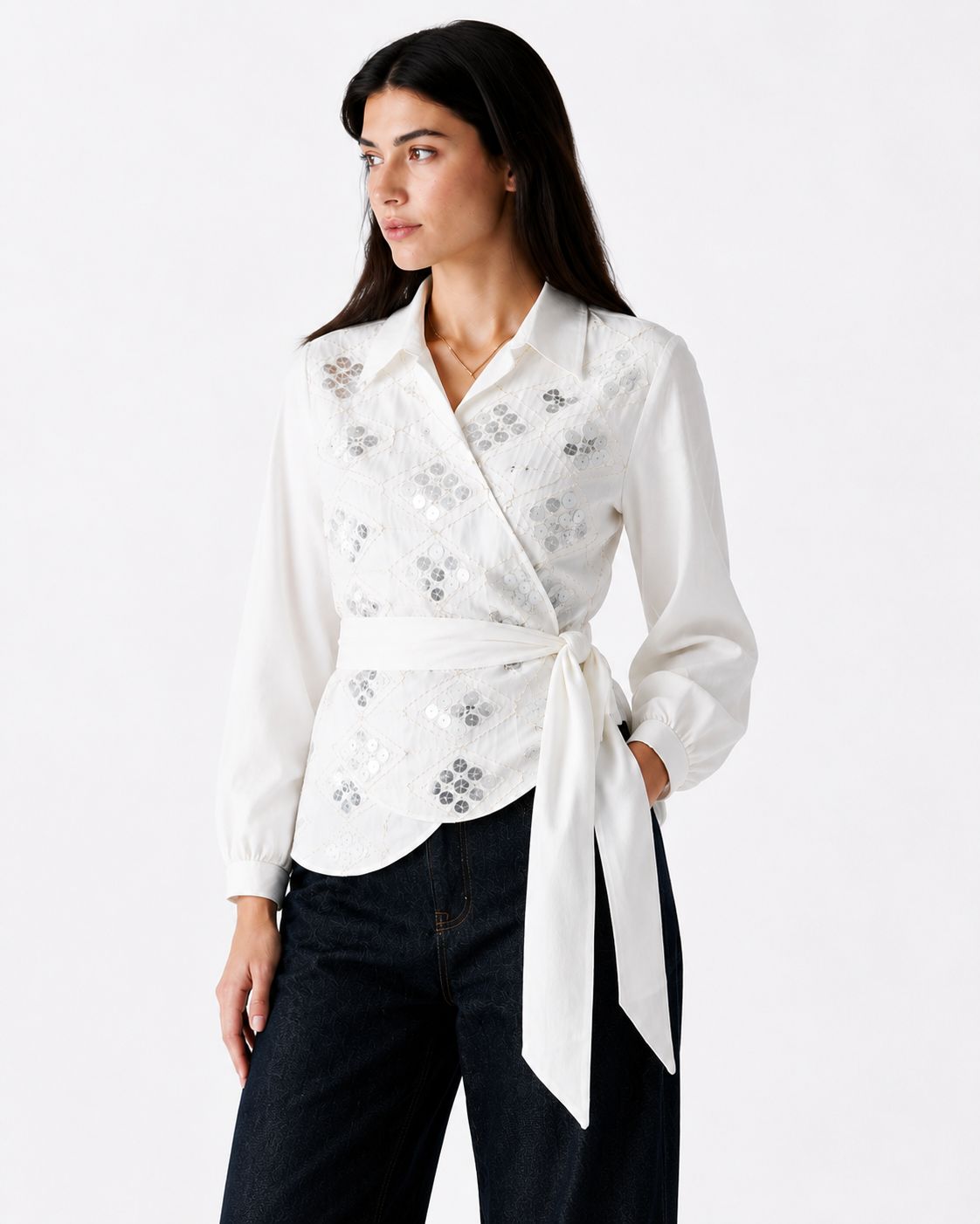 Celeste Wrap Shirt