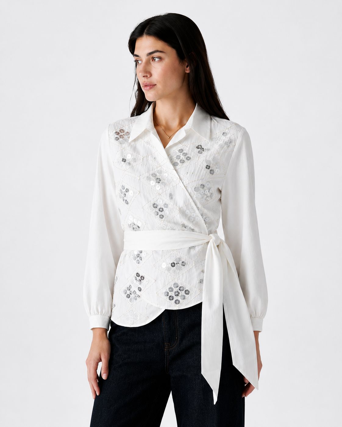 Celeste Wrap Shirt