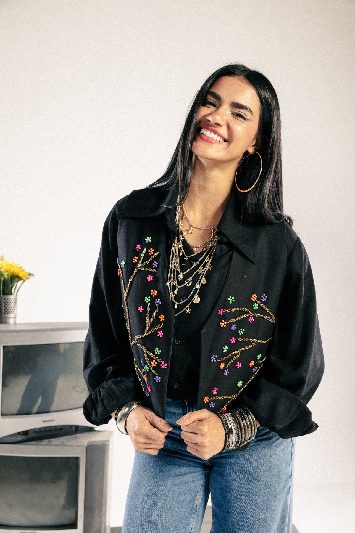 Kindness Vest In Black
