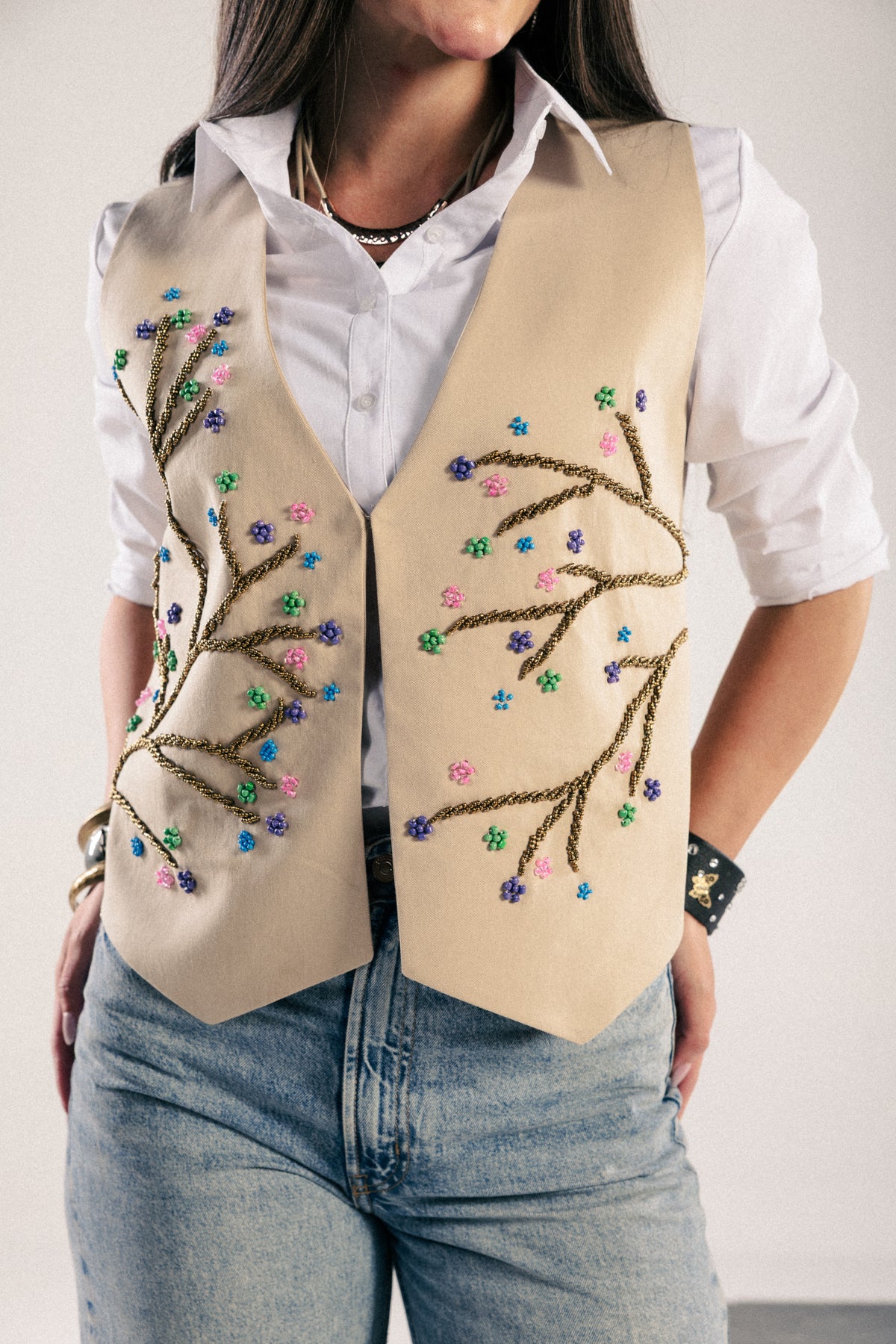 Kindness Vest Beige