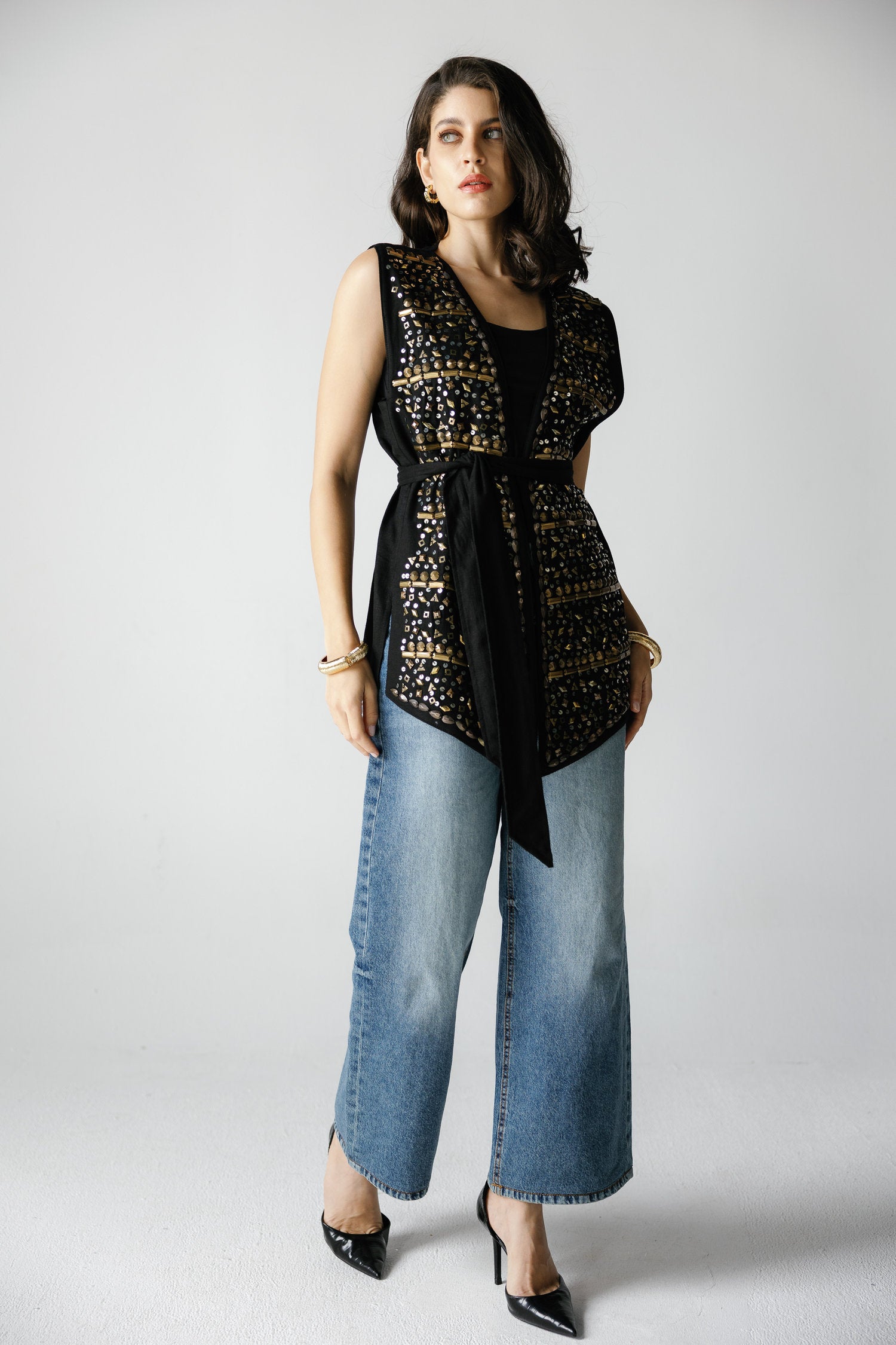 Leap Vest in Black