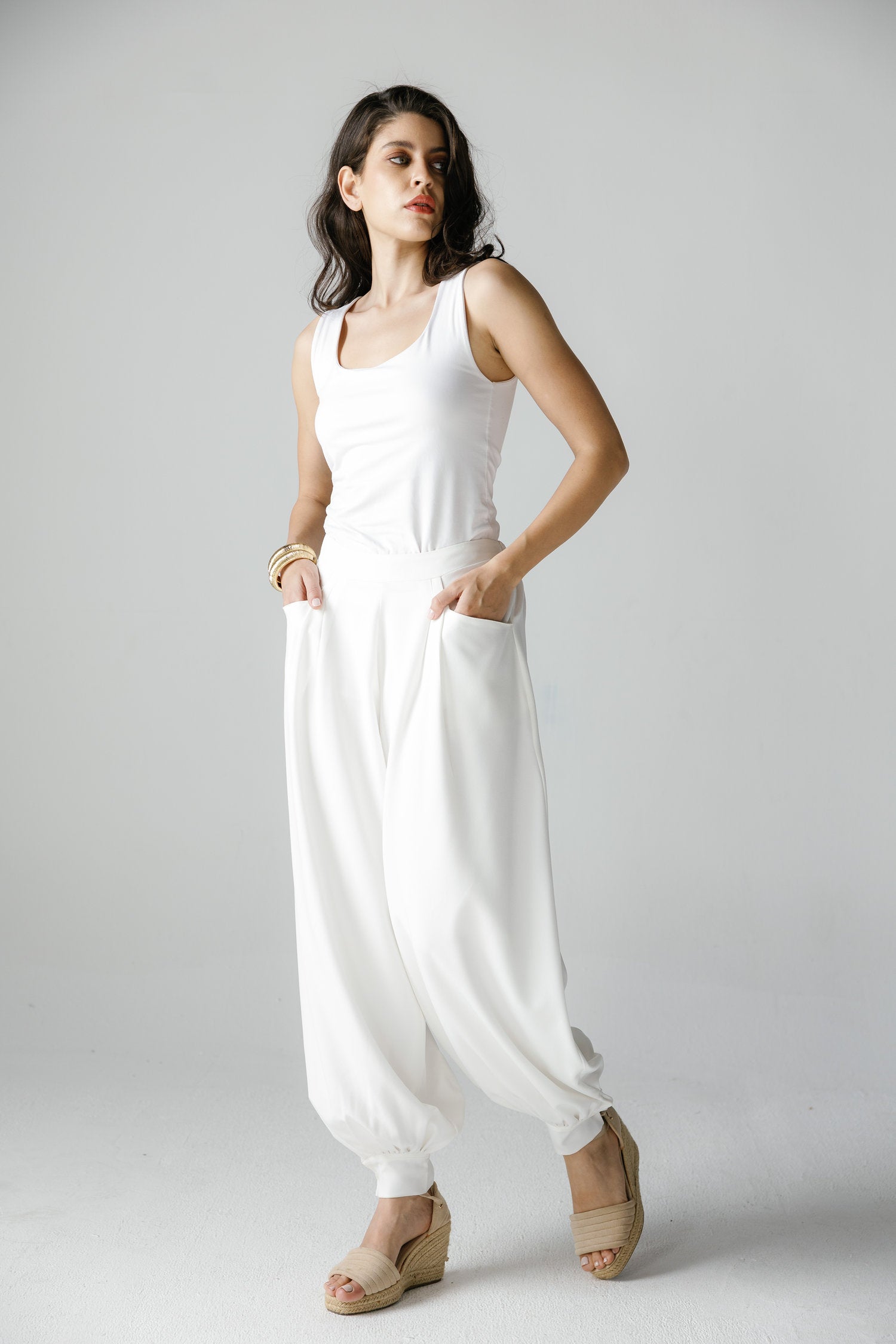 Rare Pants white